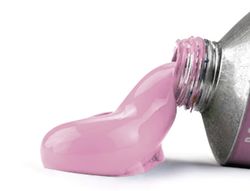 Pintura gouache/tempera liderpapel tubo de aluminio de 60 ml color rosa