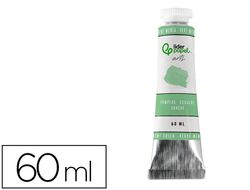 Pintura gouache/tempera liderpapel tubo de aluminio de 60 ml color verde menta