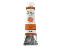 Pintura gouache/tempera liderpapel tubo de aluminio de60 ml color naranja permanente
