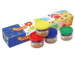 Pintura Jovi de dedos 40 ml. 5 colores