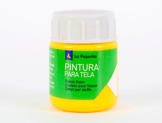 Pintura para Tela La Pajarita Amarillo Real 25 Ml