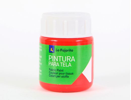 Pintura para Tela La Pajarita Escarlata 25 Ml