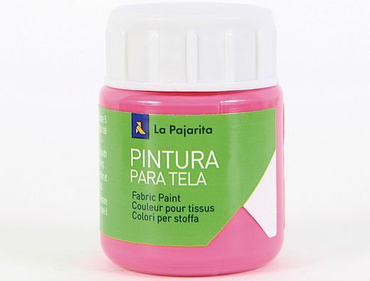 Pintura para Tela La Pajarita Magenta 25 Ml