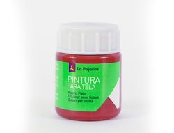 Pintura para Tela La Pajarita Rojo Ingles 25 Ml