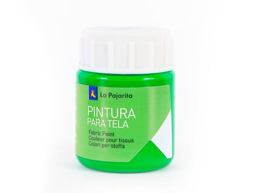 Pintura para Tela La Pajarita Verde Primavera 25 Ml