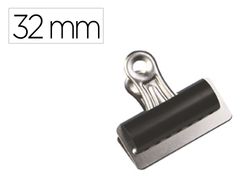 Pinza metalica q-connect pala fija 32 mm caja de 10 unidades