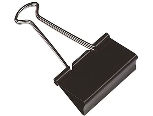 Pinza Metalica Q-Connect Reversible N.2 25 mm Caja de 10 Unidades