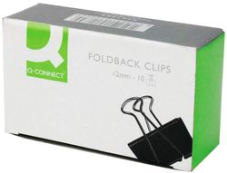 Pinza Metalica Q-Connect Reversible N.4 41 mm Caja de 10 Unidades
