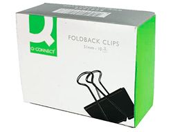 Pinza Metalica Q-Connect Reversible N.5 50 mm Caja de 10 Unidades