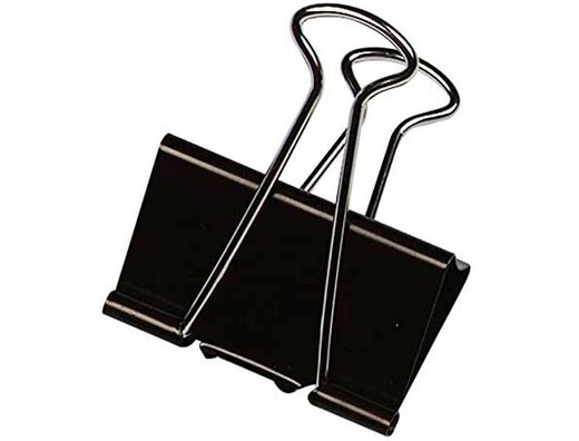 Pinza Metalica Q-Connect Reversible N.5 50 mm Caja de 10 Unidades