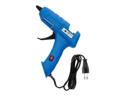 Pistola termofusible liderpapel de 100 w con gatillo dispensador y 2 barras de repuesto de 11 mm