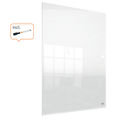 Pizarra acrílica de sobremesa o mural NOBO, 600X450 mm, transparente