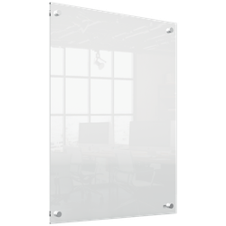 Pizarra acrílica mural NOBO, 600x450mm, transparente