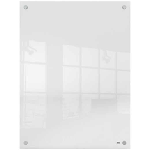 Pizarra acrílica mural NOBO, 600x450mm, transparente