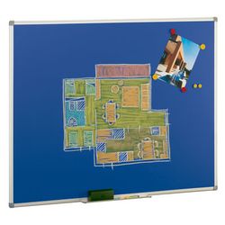 Pizarra azul magnética Faibo 122x300cm Acero vitrificado