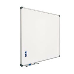 Pizarra blanca Acero Vitrificado MATE Mural 150 x 300 cm.