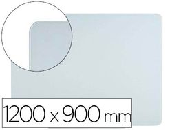 Pizarra blanca bi-office cristal magnetica 1200x900 mm