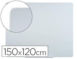 Pizarra blanca bi-office cristal magnetica 1500x1200 mm