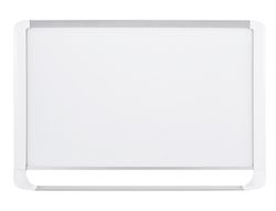 Pizarra blanca bi-office lacada con bandeja integrada 1800x1200 mm