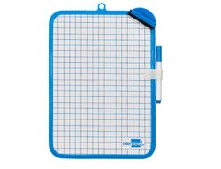 Pizarra blanca liderpapel 18x26 cm con rotulador y borrador