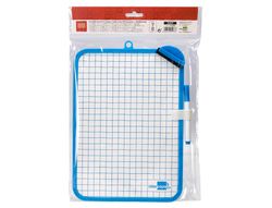 Pizarra blanca liderpapel 18x26 cm con rotulador y borrador