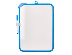 Pizarra blanca liderpapel 18x26 cm con rotulador y borrador