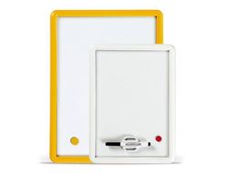 Pizarra Blanca Magnetica 25X35 cm -Rotulador y Borrador