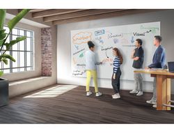 Pizarra modular NOBO Infinity acero lacado 1200x900 mm, blanco