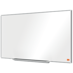 Pizarra NOBO Impression Pro de formato panorámico acero lacado de 32", 710 x400 mm, blanco