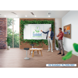 Pizarra NOBO Premium Plus de formato panorámico acero lacado de 32", 710x400mm, blanco