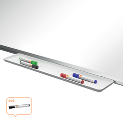 Pizarra NOBO Premium Plus de formato panorámico acero lacado de 32", 710x400mm, blanco