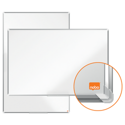 Pizarra NOBO Premium Plus de formato panorámico acero lacado de 32", 710x400mm, blanco