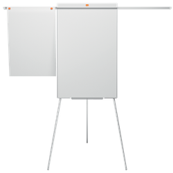 Pizarra caballete NOBO Classic Nano Clean® trípode + brazos extensibles, blanco