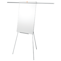 Pizarra caballete NOBO Classic Nano Clean® trípode + brazos extensibles, blanco