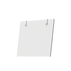 Pizarra caballete NOBO CRISTAL móvil, blanco brillante