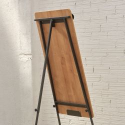 Pizarra Conferencias Tripode Metálica Lacada + 1 Brazo Serie Natural