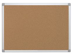 Pizarra de Corcho con marco de Aluminio 90X60 cm