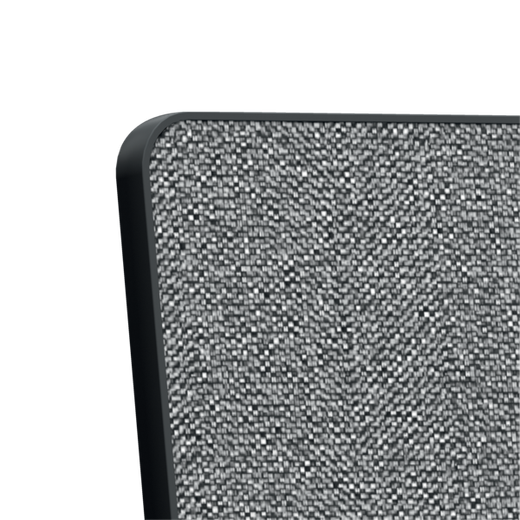 Pizarra de doble cara / Tablero de anuncios trasladable y portátil 1800 x 900 mm - marco negro