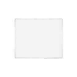 Pizarra Doble Cara Vitrificada Blanca con Marco de Aluminio 150x120