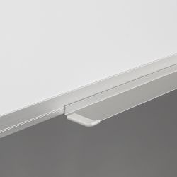 Pizarra Doble Cara Vitrificada Blanca con Marco de Aluminio 150x120