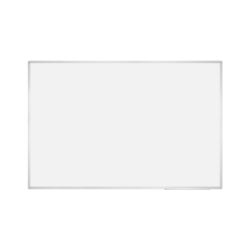 Pizarra Doble Cara Vitrificada Blanca con Marco de Aluminio 180x120