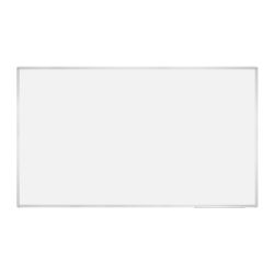 Pizarra Doble Cara Vitrificada Blanca con Marco de Aluminio 200x120
