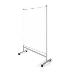 Pizarra Lacada de Doble Cara 120x150 cm con Soporte de Pies.