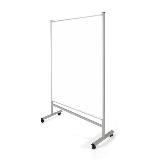 Pizarra Lacada de Doble Cara 120x150 cm con Soporte de Pies.