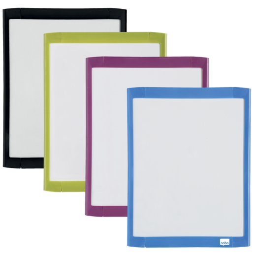 Pizarra nobo hogar magnetica + borrador 216x280 mm colores surtidos