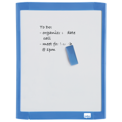 Pizarra nobo hogar magnetica + borrador 216x280 mm colores surtidos