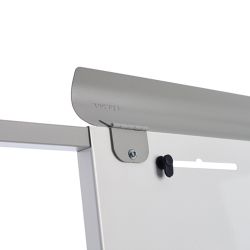 Pizarra Móvil Transformable en Mesa Metálica Lacada Blanca