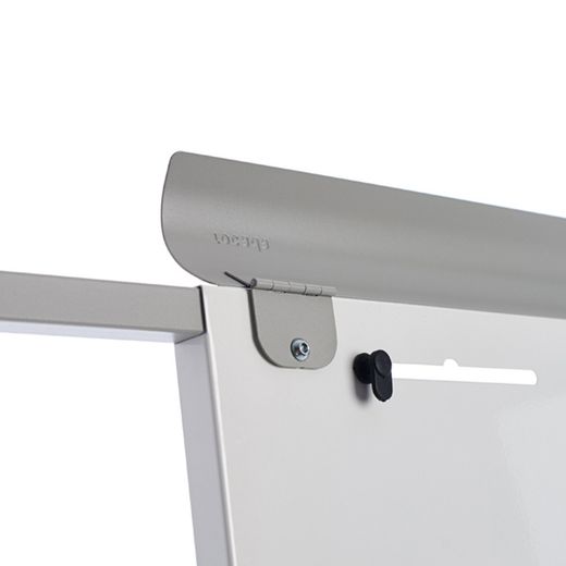 Pizarra Móvil Transformable en Mesa Metálica Lacada Blanca