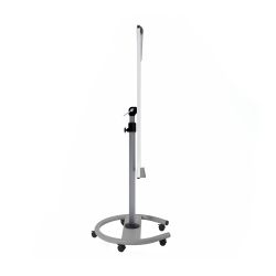 Pizarra Móvil Transformable en Mesa Metálica Lacada Blanca