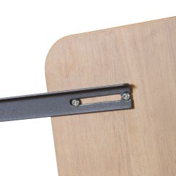 Pizarra Móvil Transformable en Mesa Metálica Lacada Serie Natural